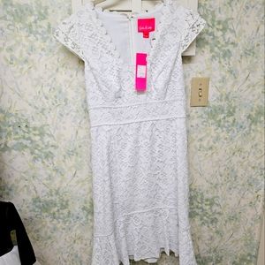 Lilly Pulitzer Dress, size 4, white